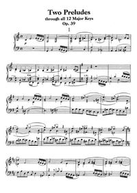 Deux préludes dans toutes les clefs majeures - Ludwig van Beethoven